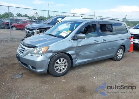 2010 Honda Odyssey Ex из США, поврежденный, VIN 5FNRL3H41AB103907